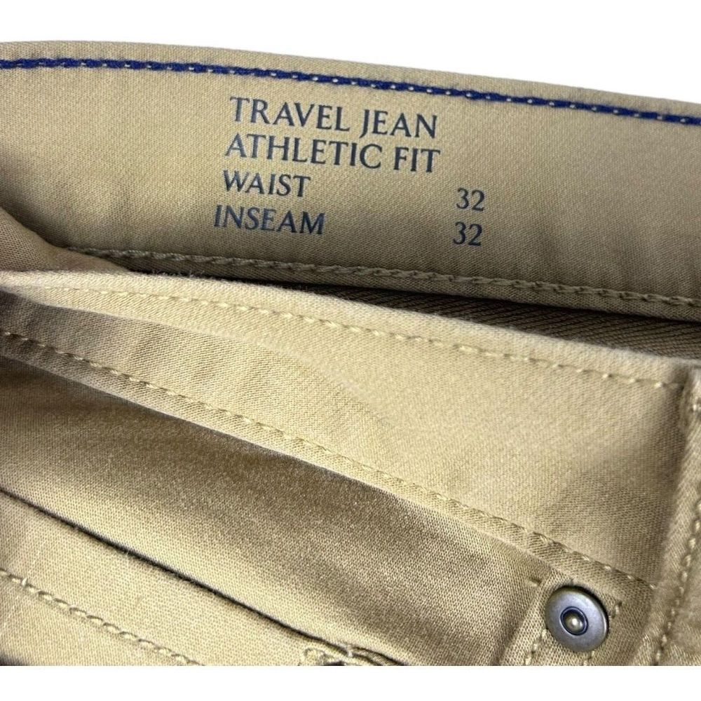 NWT Banana Republic Brown Athletic Fit Travel Casual Jeans Men's Size 32 x 32 - Picture 5 of 8